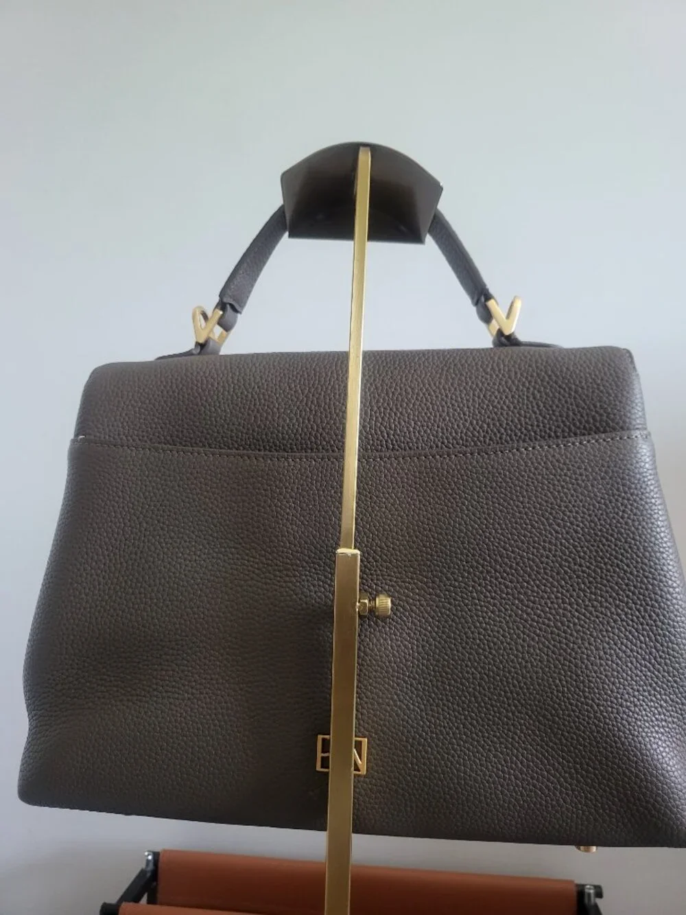 Parisa Wang Grey Grace Medium Soft top handle bag